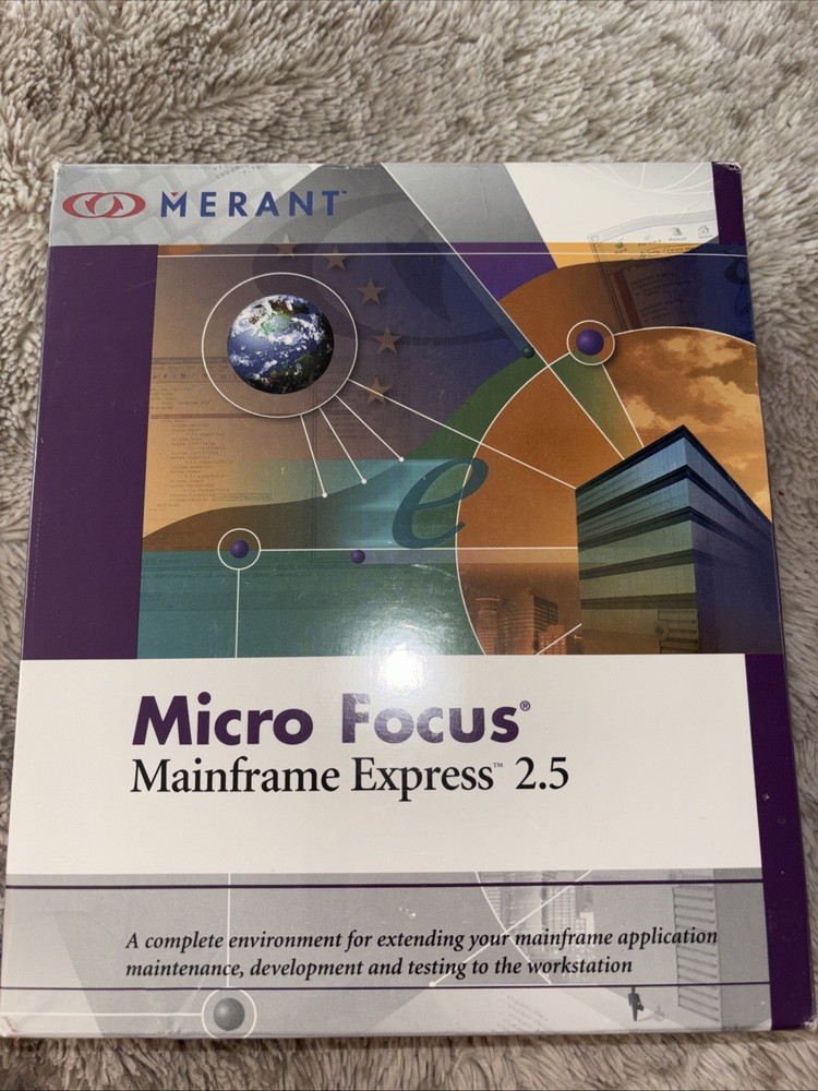 Merant Micro Focus Mainframe Express 2.5 Fully Sealed Brand new!
