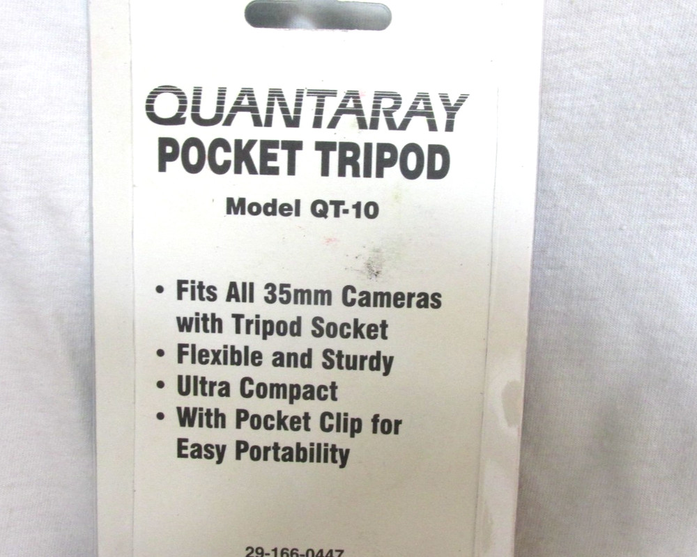 Quantaray Pocket Tripod Model QT 10