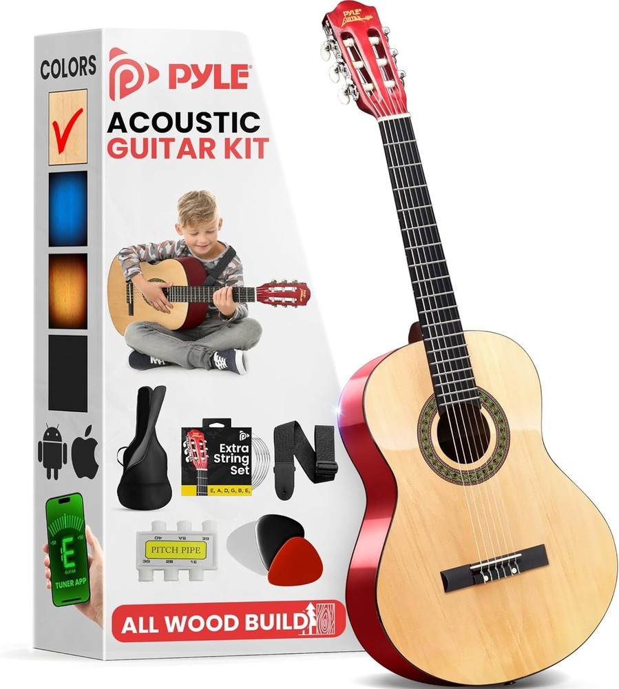 30-inch Beginner Acoustic Guitar Package - Starter Bundle Kit & Accessories