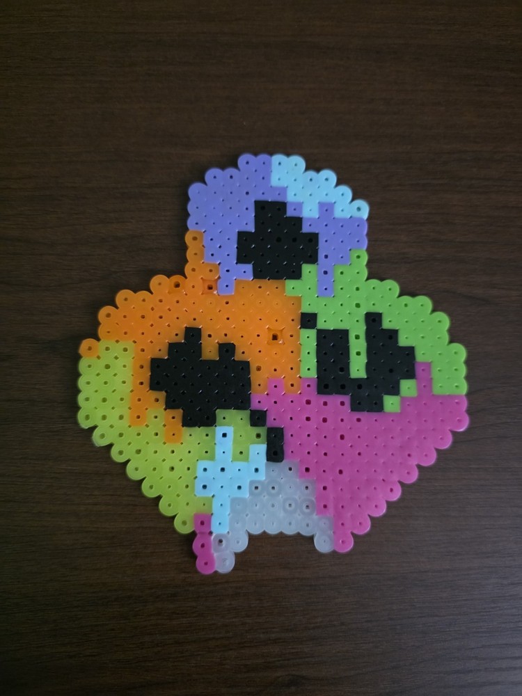 Bonnaroo Perler Design Roo Bead