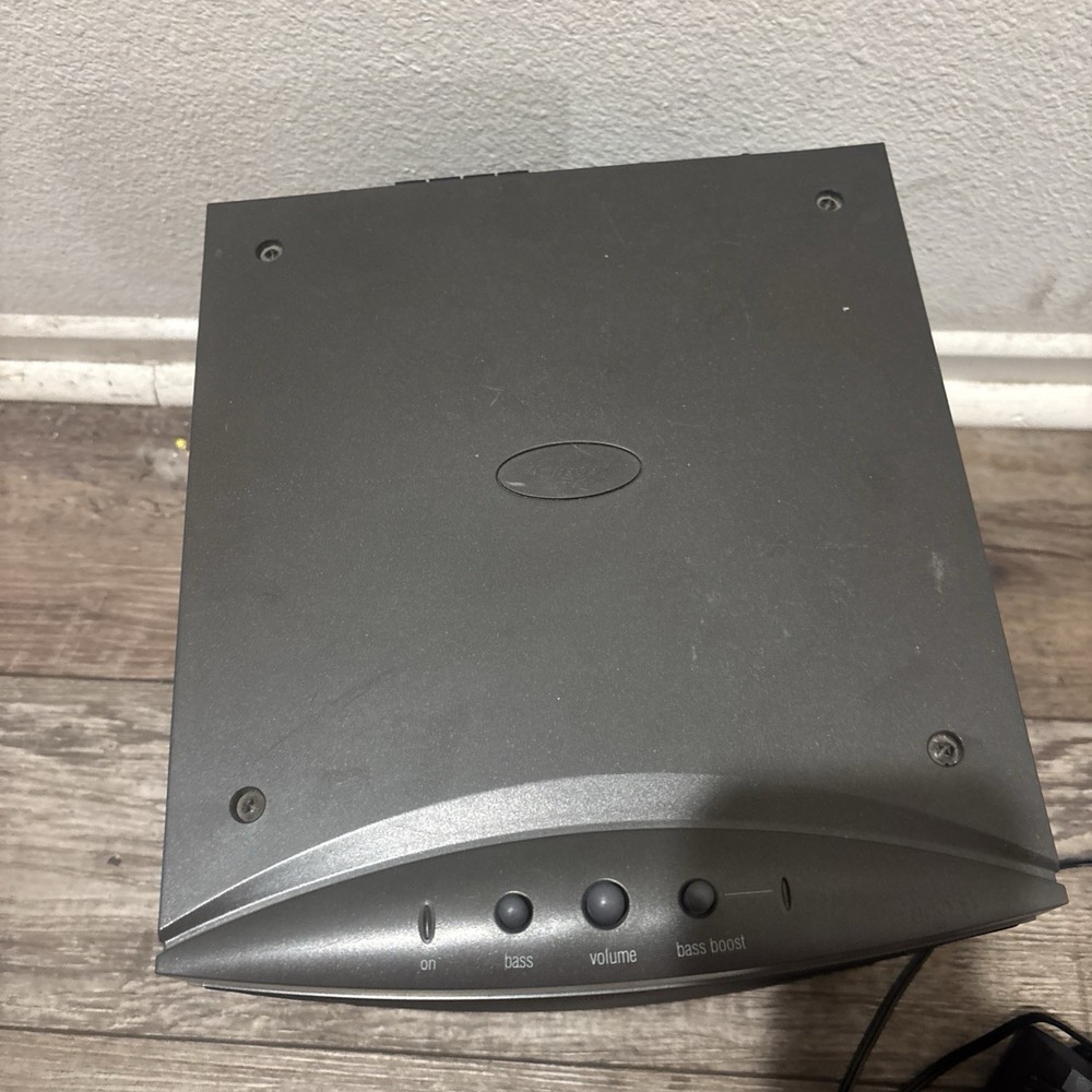 Monsoon MM-1000 Computer subwoofer & Power Cable ONLY - Tested Works!