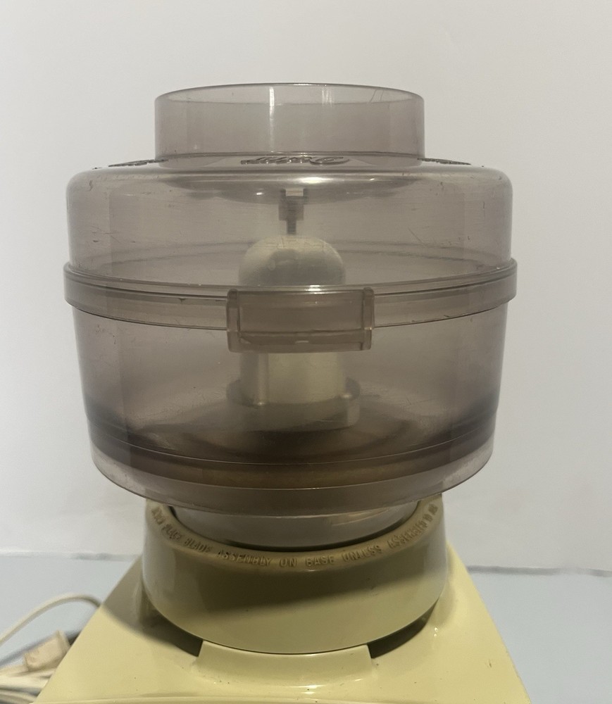 Osterizer Pulse Matic 12 Dual Range Cycle Blender Food Processor Works