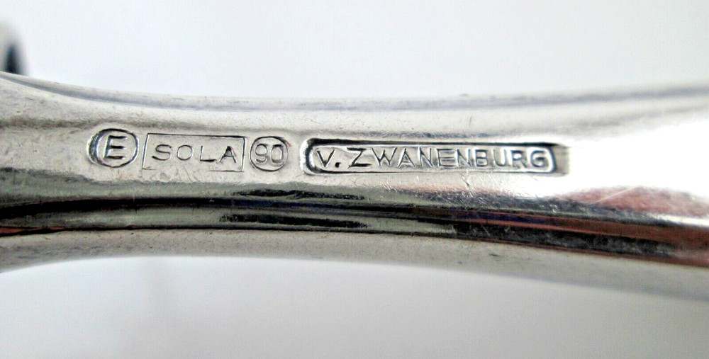 Unique Netherlands Silver Plate Server V. Zwanenburg
