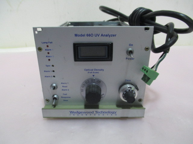 Wedgewood Technology Model 660 UV Analyzer, 422867