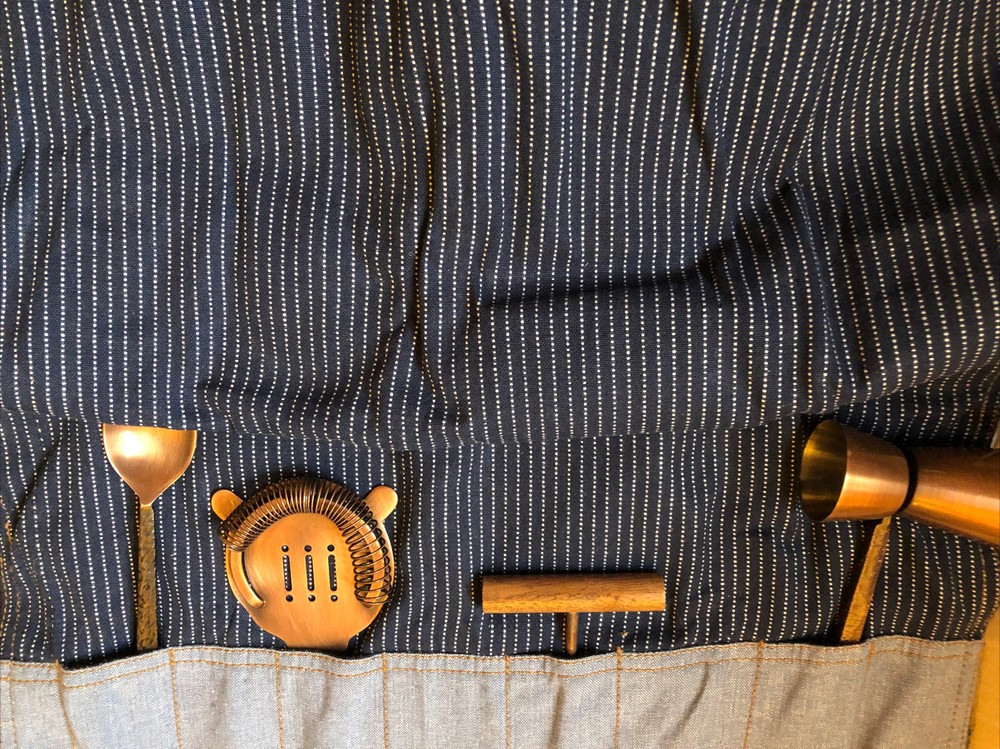 Levi’s x Target 5pc Bar Tool Gift Set Exclusive Strainer Corkscrew Jigger Spoon