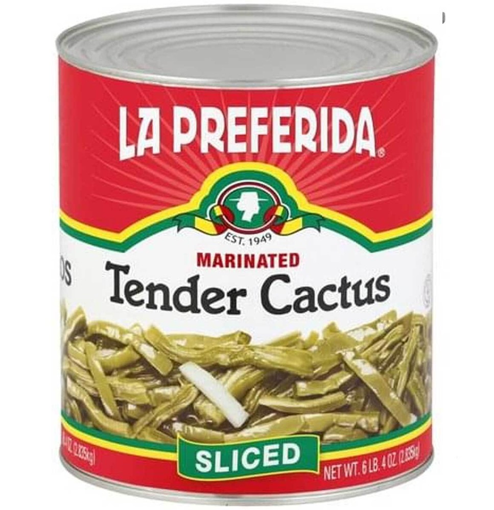 La Preferida Tender Cactus Marinated Sliced - 28 Oz - EACH