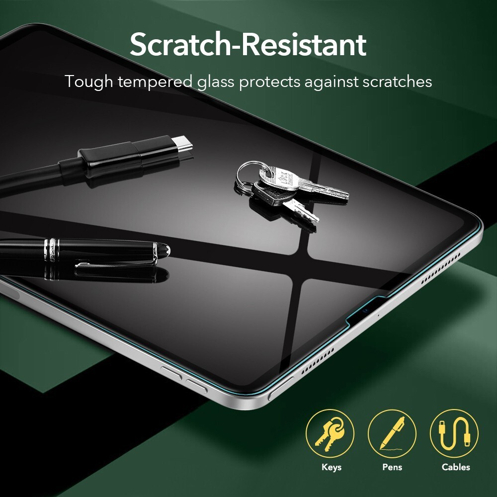 {3-Pack}Tempered Glass Screen Protector For iPad Pro 12.9" 2nd 3rd 4th 5th 6th