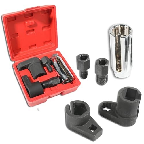 Automotive Tool Oxygen Sensor Socket Set Wrench Remover Tool and Thread Chaser