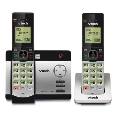 Vtech CS51292_40 Cordless Telephone System DECT 6.0 Silver/Black