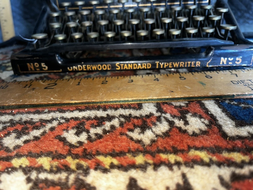 Underwood Typewriter Standard No 5