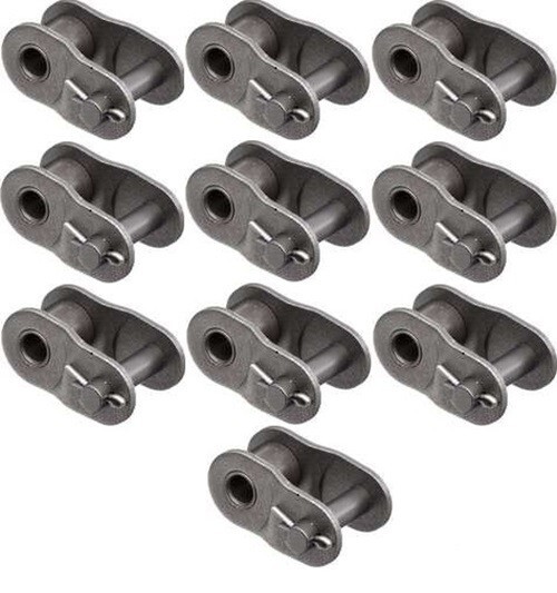 10-Pack Standard Roller Chain Offset Link For #35 Roller chain