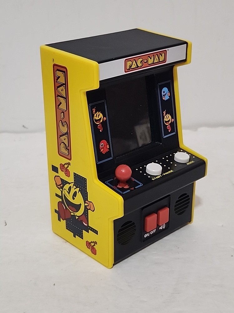 Pac Man Arcade Classics Mini Arcade Game With Color Screen Working Tested