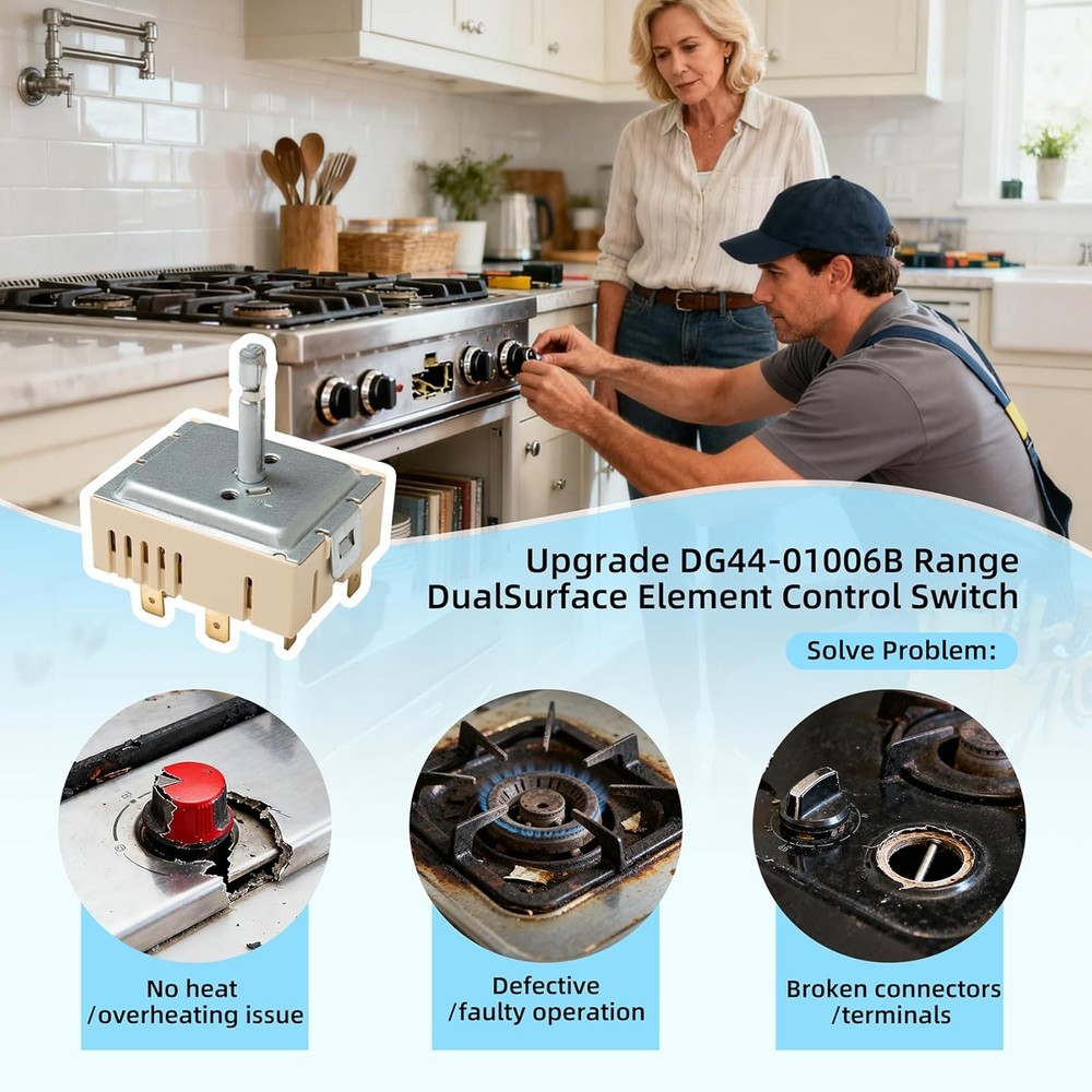 DG44-01006B PER001-12 D Range Dual Surface Element Switch DG44-01006B Control Sw