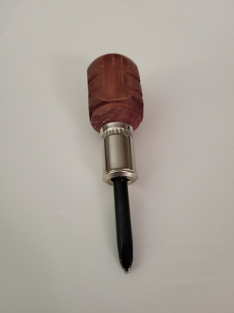 Small Screwdriver With Wood Handle