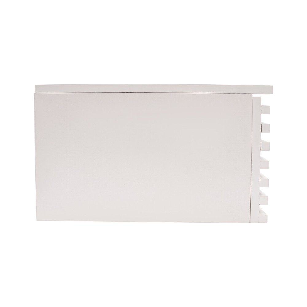 Wall Mounted Desk Wall Organizer Rectangular Table w/ Pull Out Drawer 54.43kg