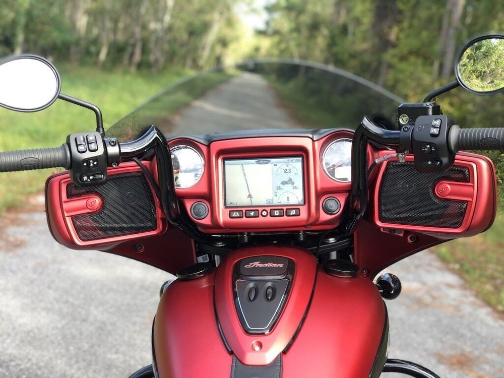 KST Kustoms 6" Apache Bagger Handlebars Gloss Indian Chieftain Roadmaster 18-Up