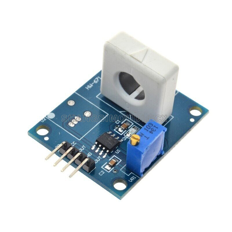 WCS1800 Hall Current Sensor Module 35A Overcurrent Protection Current Detector-