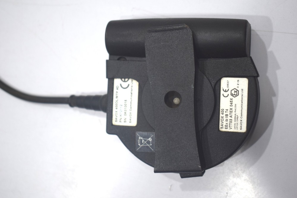 Drager SAVOX 400 Com-Control Interface PTT Push-To-Talk Unit 3345
