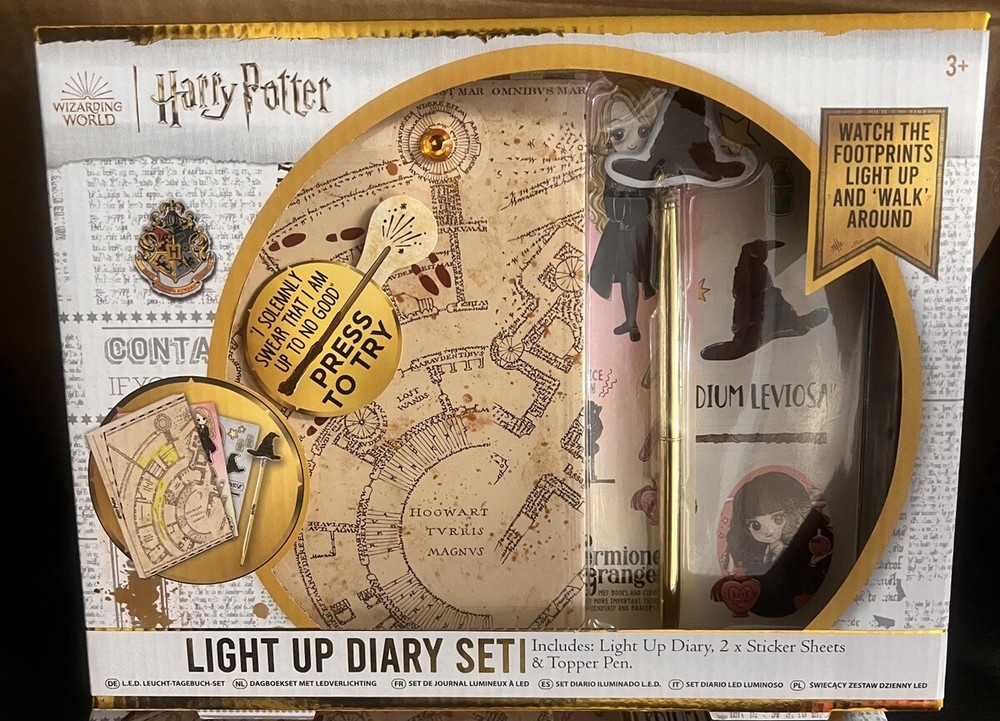 Harry Potter Diary Journal PLEASE SEE DESCRIPTION LIGHT NOT WORKING.