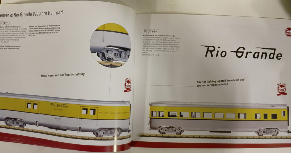 LGB US Models for 2017 Catalog
