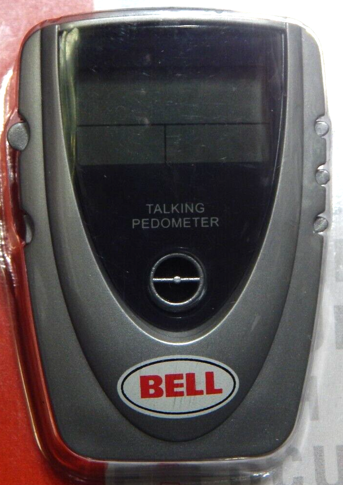 Bell Talking Pedometer FACTORY SEALED