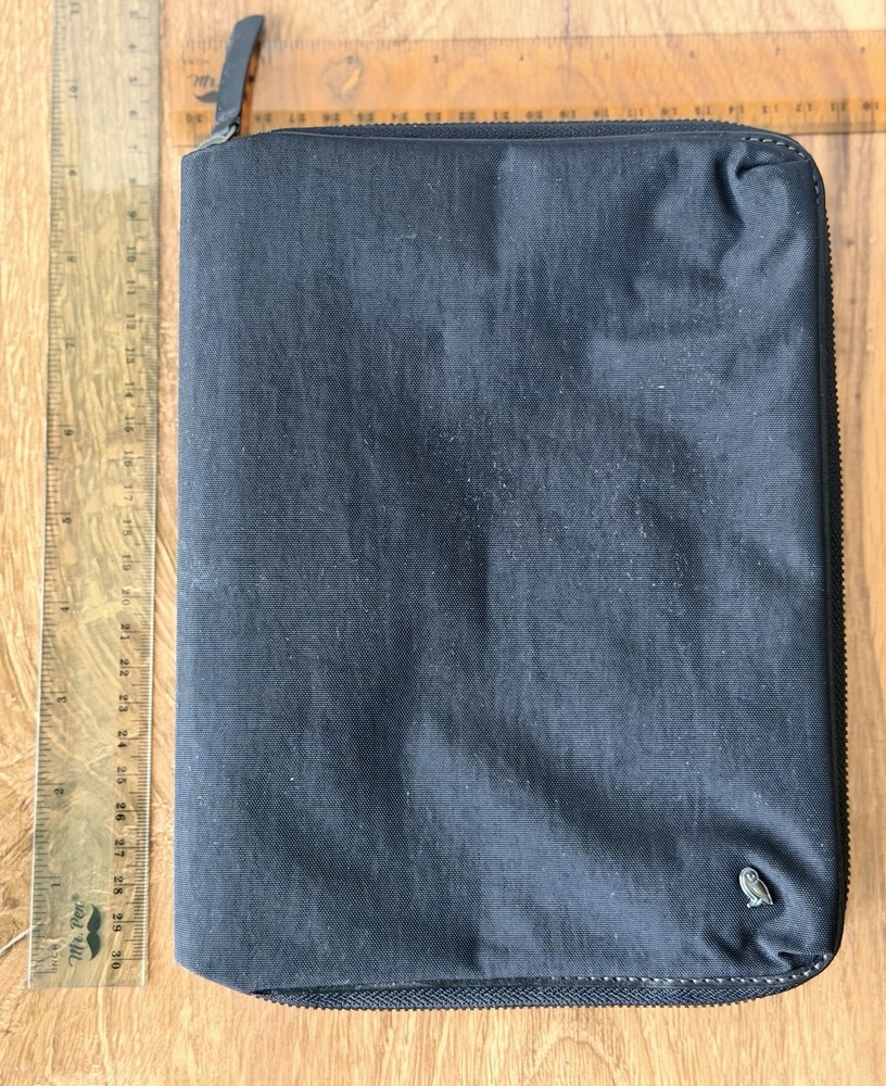 Bellroy A5 Zip Folio Organizer Notebook Case w/ Bellroy Notebook Insert