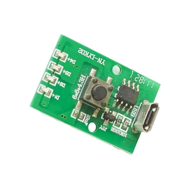 28.1x19.3mm Flashlights Control Board Multiple Stage Brightness Customization