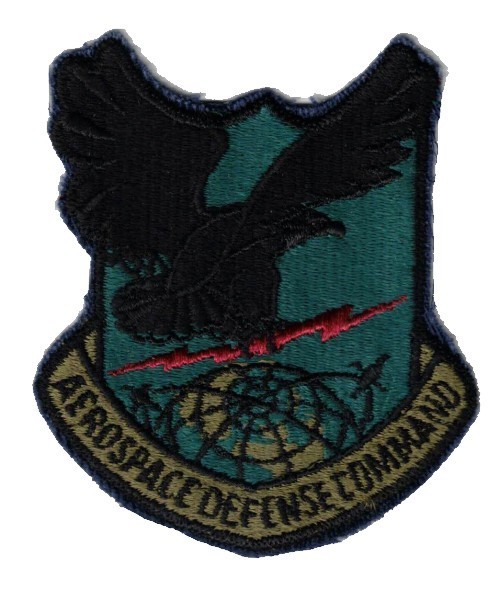 US Air Force Aerospace Defense Command sleeve patch
