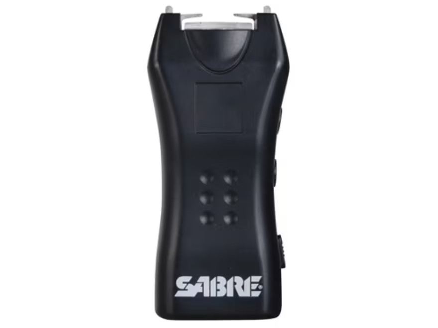 Sabre 600,000 Volt Stun Gun Flashlight Black