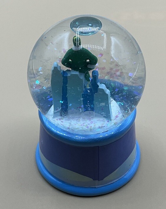 A Very Rare ELF small mini snow globe