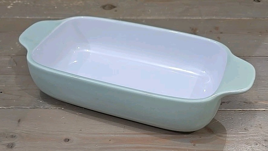 KitchenAid Vitrified  Stoneware Baking Dish 1.5qt Mint Green