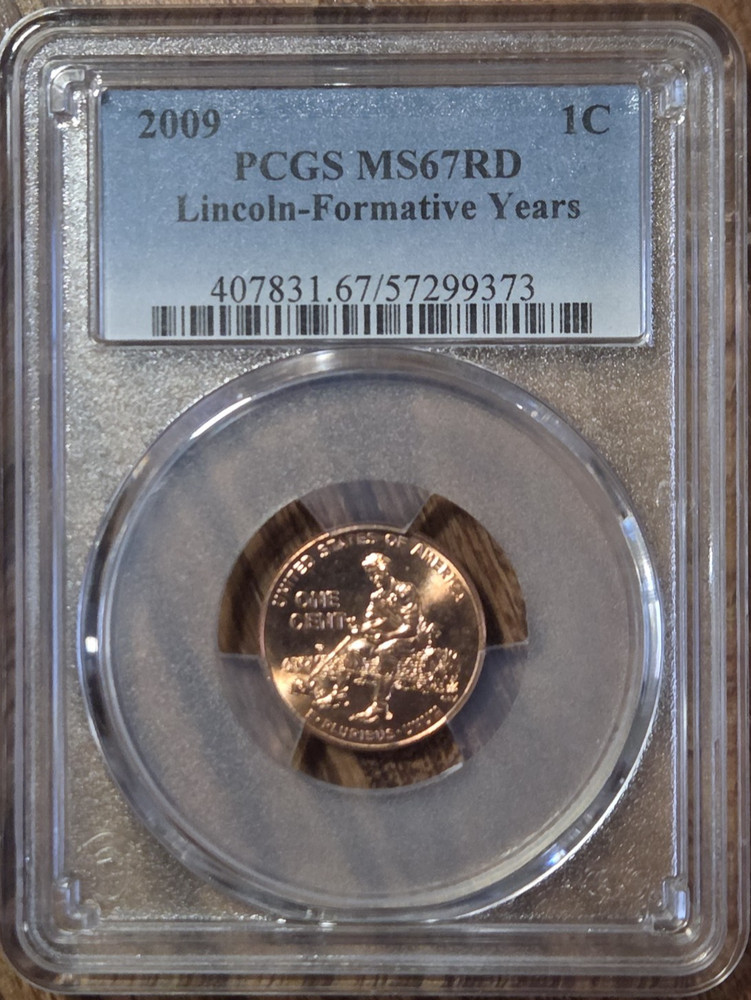 2009 Lincoln Cent Formative Years PCGS MS67RD*GET IT WHILE IT'S STILL AVAILABLE*