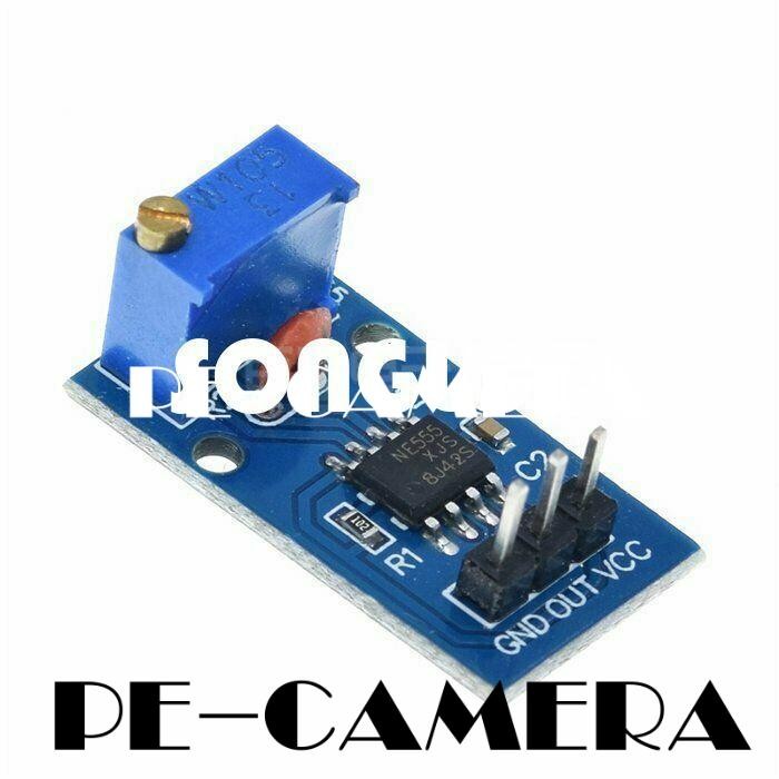 1PCS NE555 Adjustable Frequency Pulse Generator Module