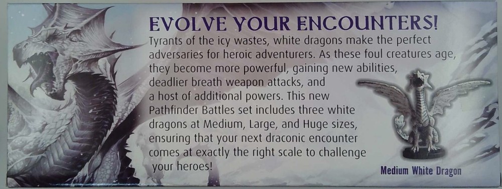 PATHFINDER BATTLES: WHITE DRAGON EVOLUTION [WZK 71168]