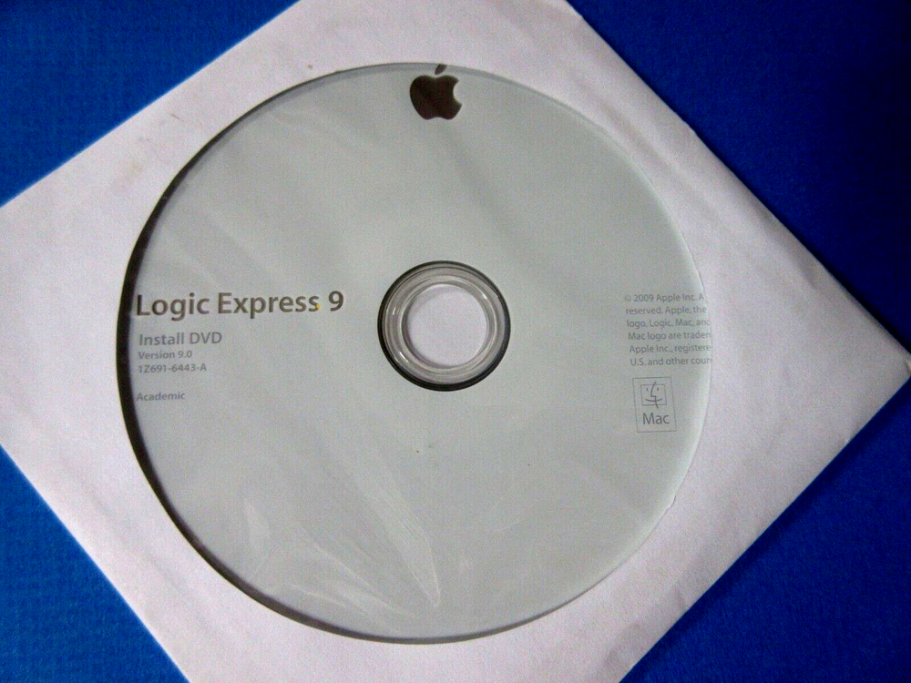 Apple Logic Express 9 Music Editing/Composing for Intel-based (Mac) CIB w/ Key
