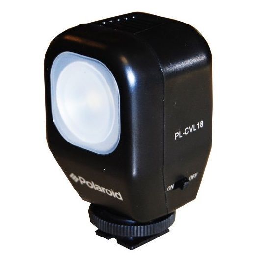 Polaroid Studio Series Camcorder Video Light with Mounting Bracket