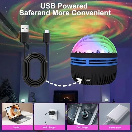 Galaxy Nebula Night Light Projector