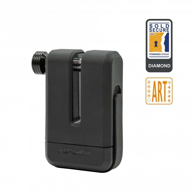 Hiplok Security Brake Disc Lock - MD1000 Anti-Grinder - Black