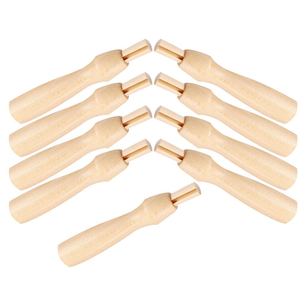 9 Pcs Needle Felting Handle Craft Projects Tool DIY Wool Handles