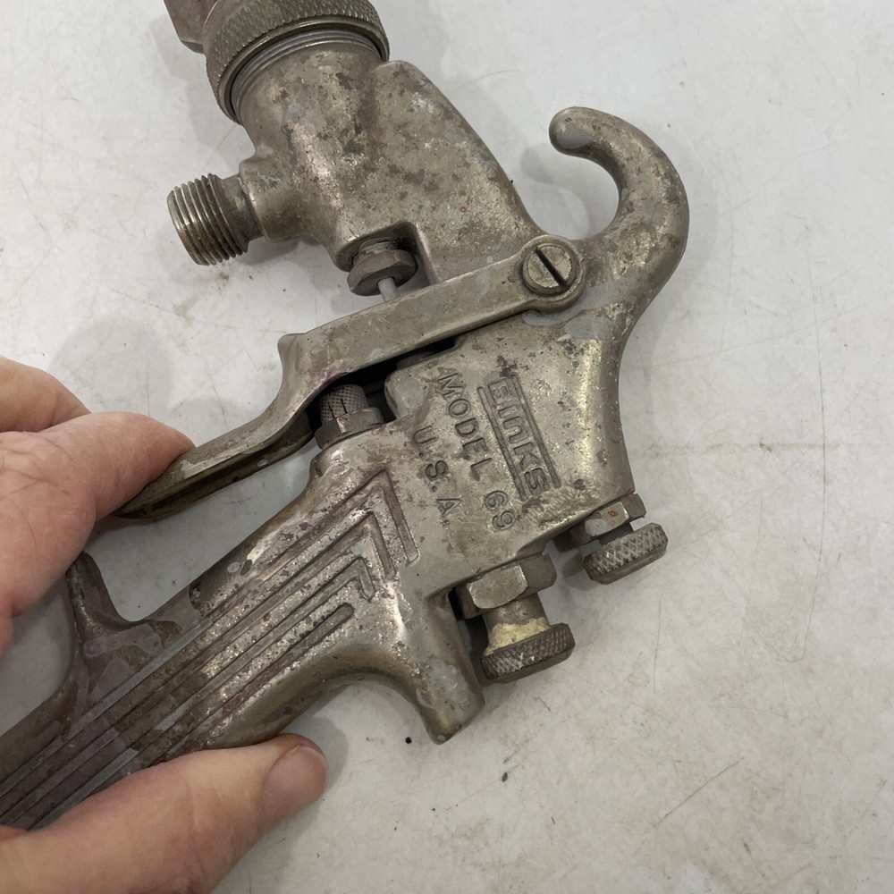 Binks Model 69 Spray Head Only, Working, Shipped! 66sk Tip.