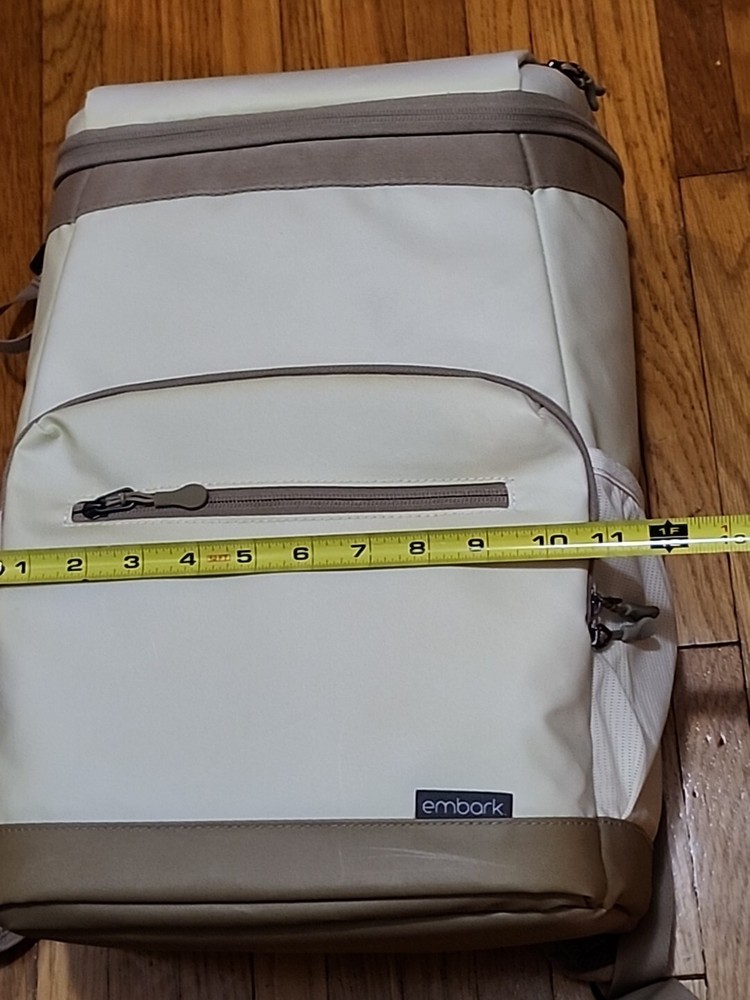 Soft Sided 18qt Backpack Cooler Tan - Embark