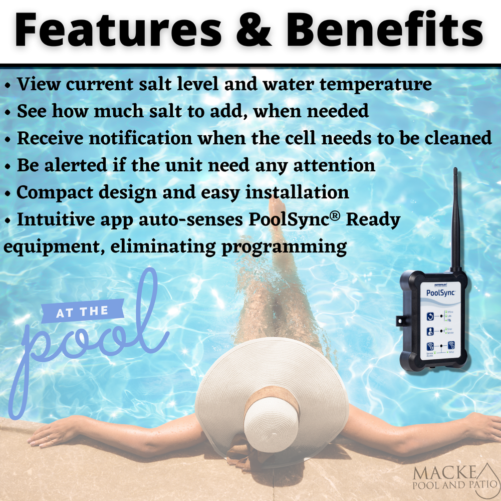 AquaCal PoolSync WiFi Controller for Heat Pump ChlorSync Chlorinator (ECP0343)