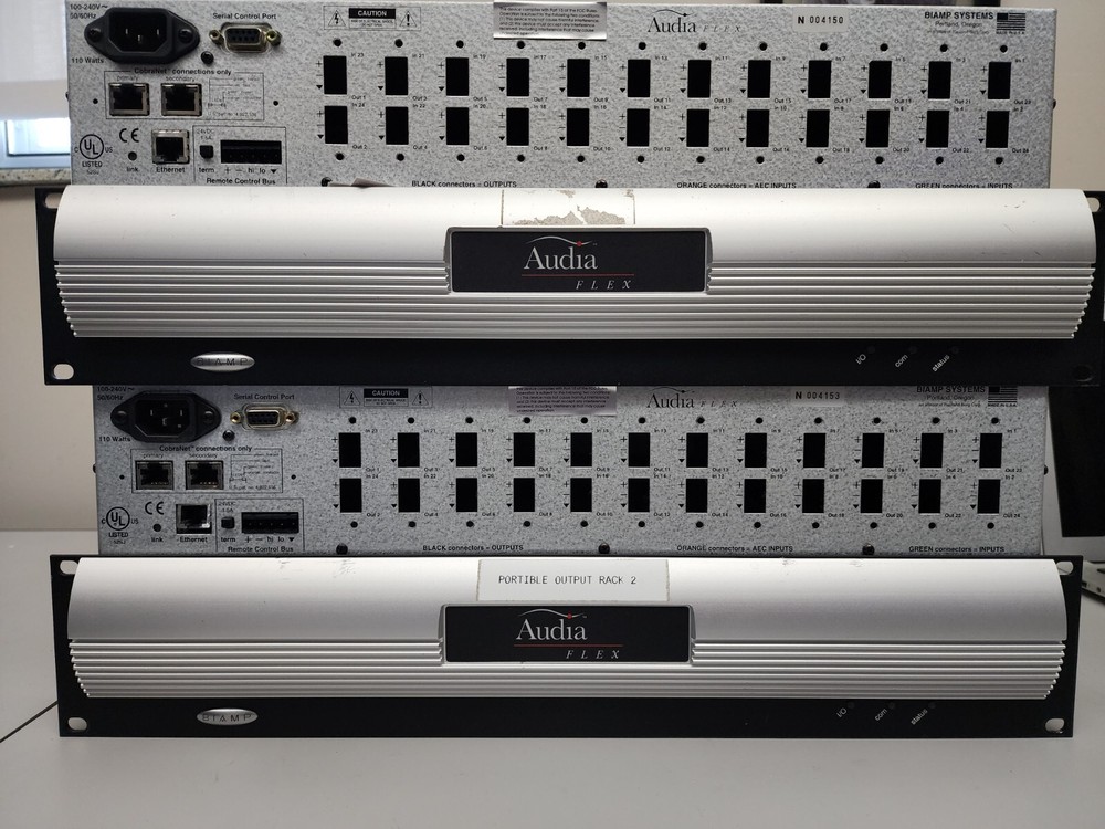 BIAMP Systems Audia Flex Digital Audio Processor- NO CARDS