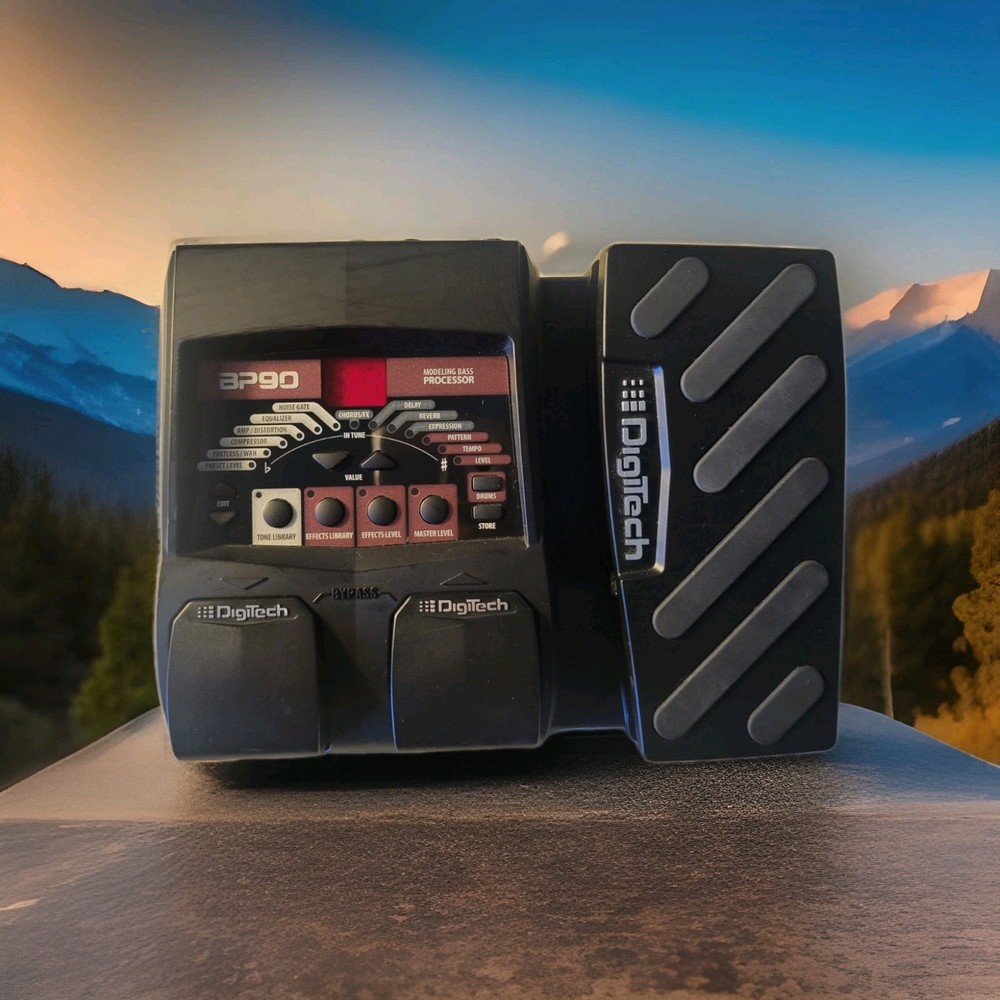 DigiTech RP90 Digital Multi-Effects Processor Foot Pedal Electric Guitar Tested!