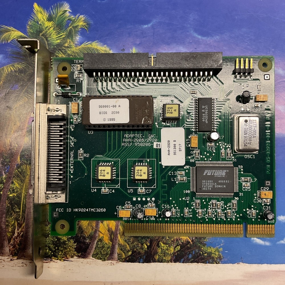 ADAPTEC AHA-2905/2920 SCSI CONTROLLER CARD PCI