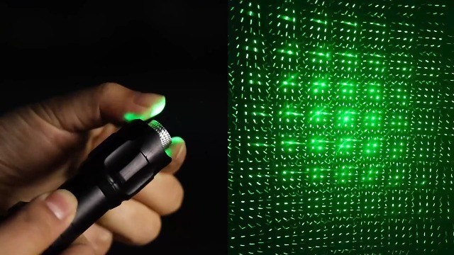High Power Green Laser Pointer, Tactical Long Range, Rechargeable, Adjustable Fo