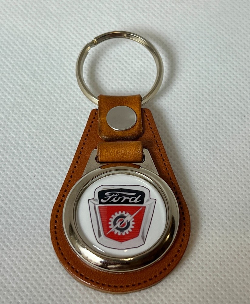 White leather F100 keychain 1955