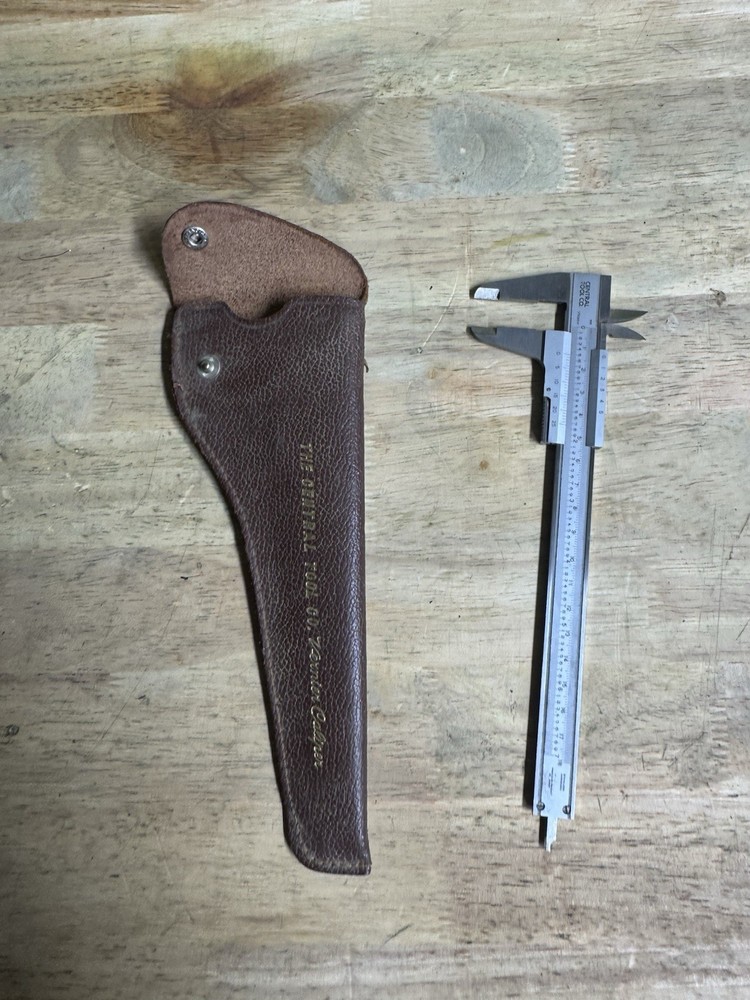 Central Tool Company Vernier Caliper & Case