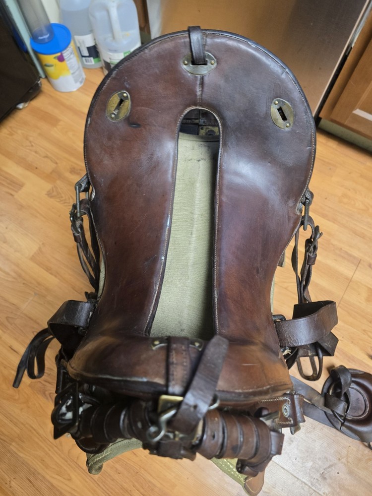 US Cavalry M1904 McClellan Saddle Marked JCH,LEW