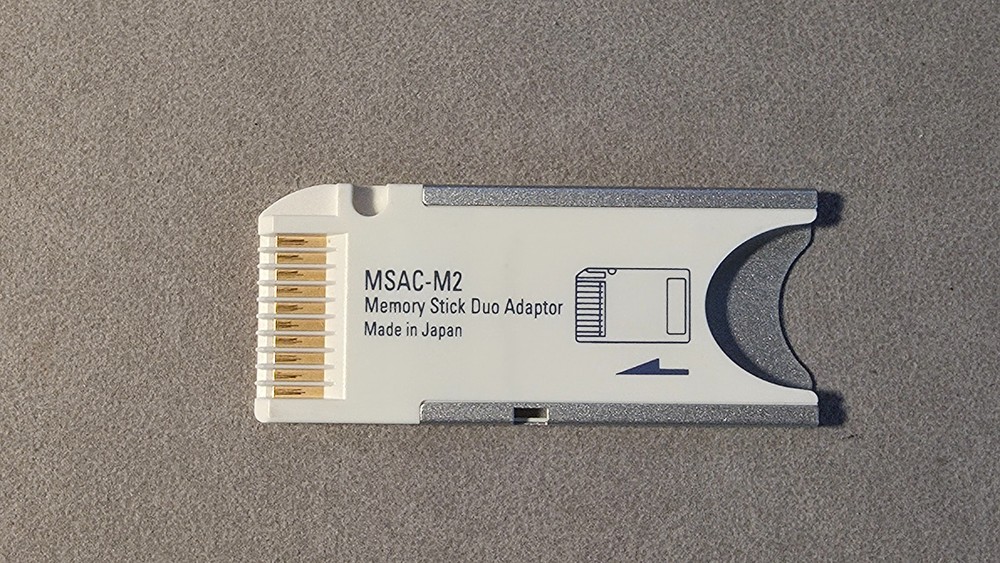 SONY MEMORY STICK DUO ADAPTOR MSAC-M2